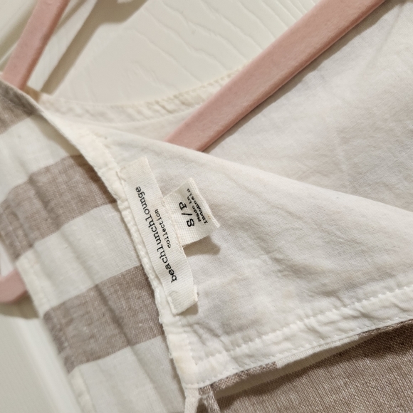 Beachlunchlounge Tan & Cream Shift Dress - Picture 4 of 9